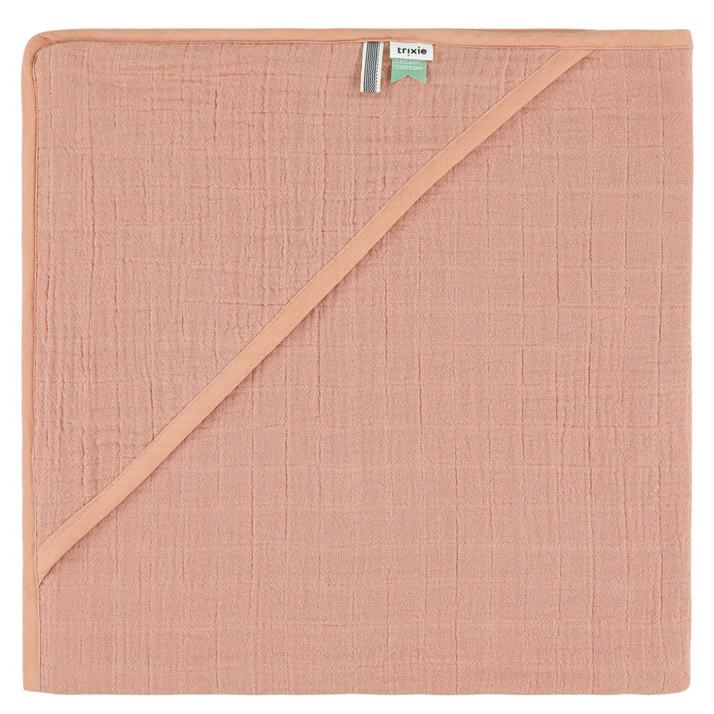 Hooded towel - Bliss Coral